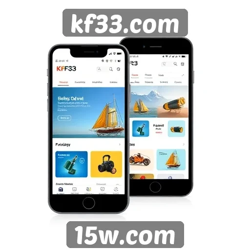 Desempenho do site kf33.com em dispositivos móveis